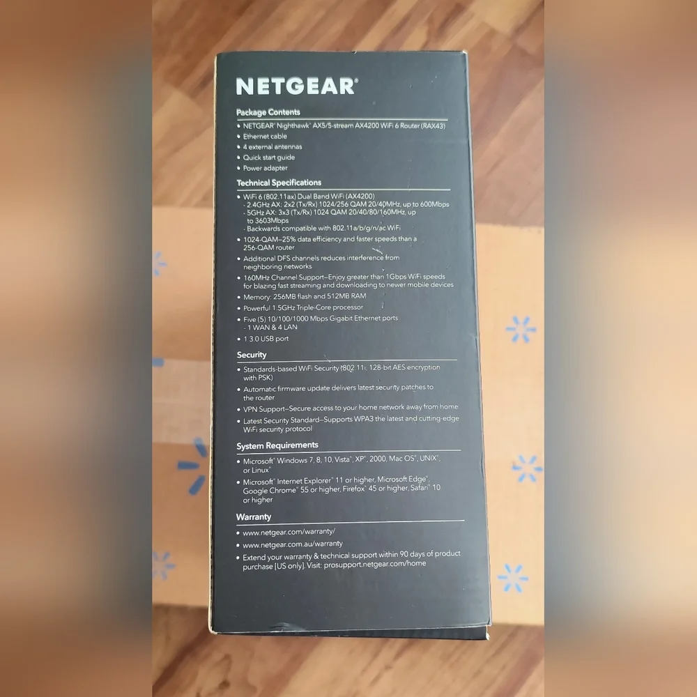 NETGEAR (AX4200) NightHawk WiFi-6 Router - Picture 4 of 12